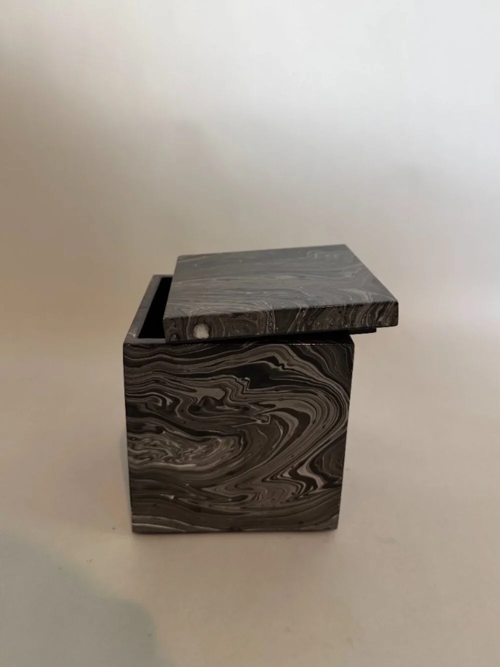 Pigeon and Poodle - Micco Black Marble - Canister
